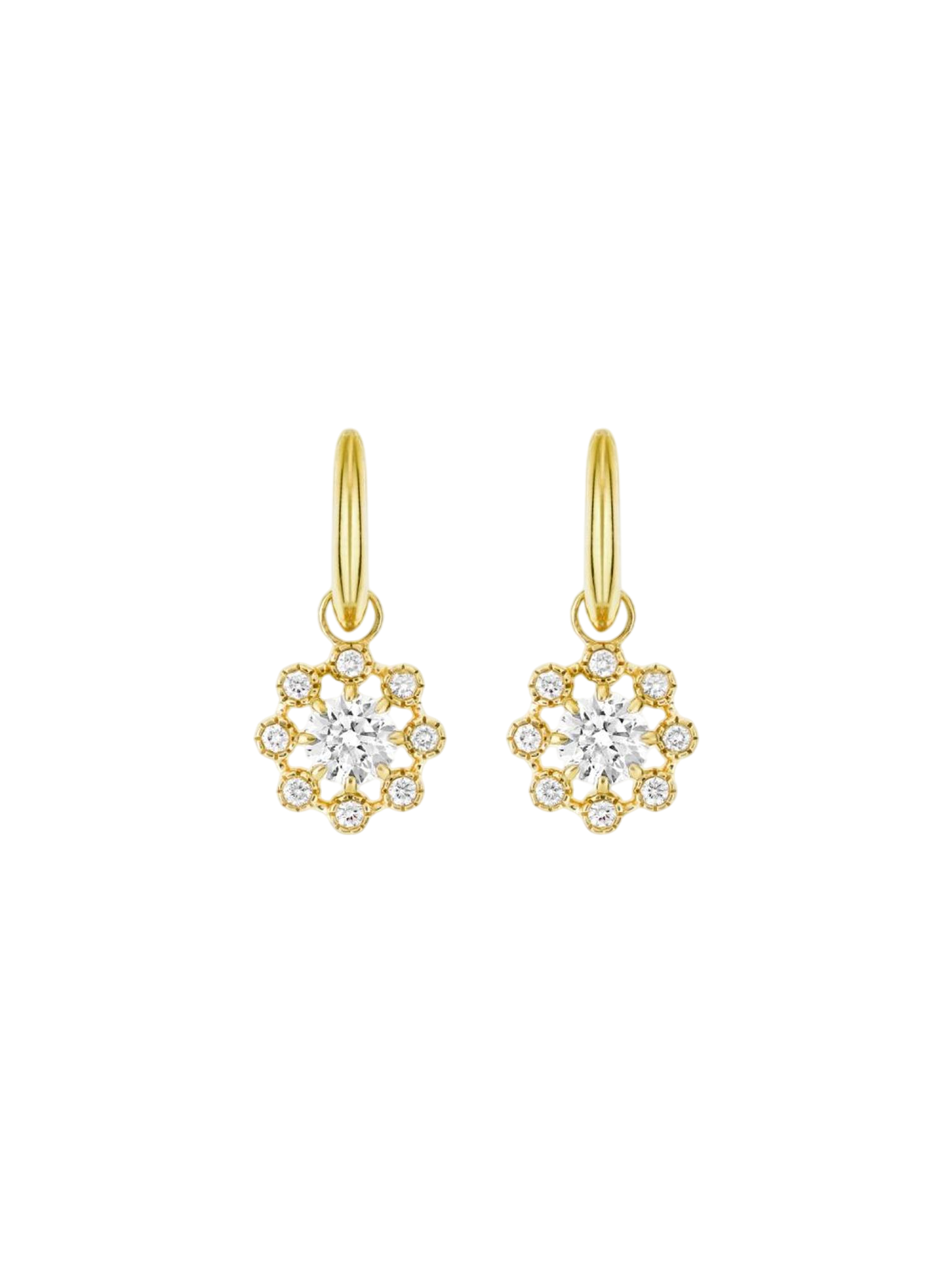 Celandine lab-created diamond drops